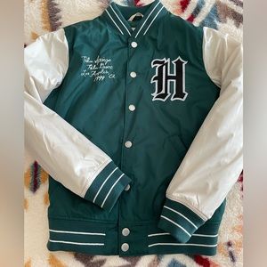 Hollister varsity jacket